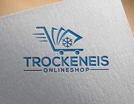 #268 untuk Logo for the online shop website trockeneis-onlineshop.at oleh mdamirhossain733