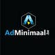 Ảnh thumbnail bài tham dự cuộc thi #89 cho                                                     Design a Logo for AdMinimaal.be
                                                