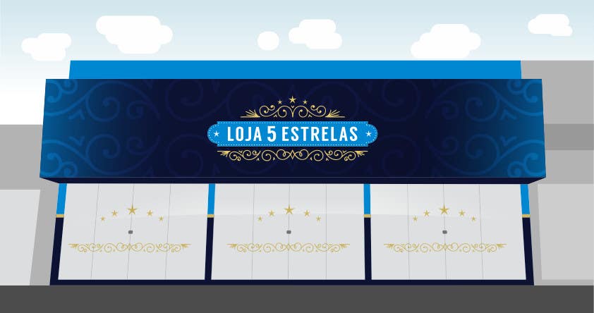 Contest Entry #104 for                                                 Projetar um Logo for e-commerce store "loja 5 estrelas"
                                            