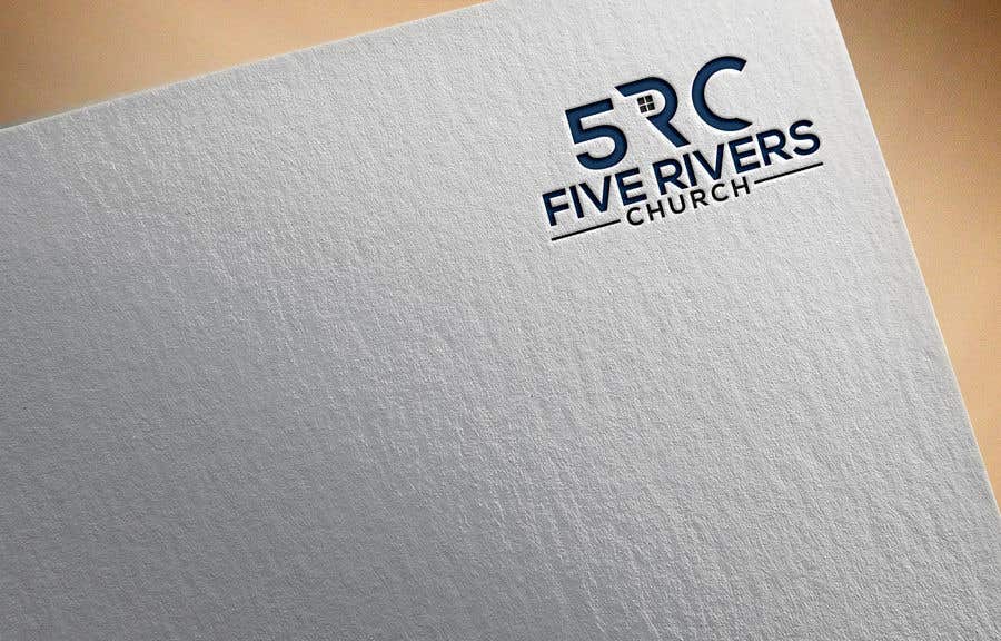Penyertaan Peraduan #869 untuk                                                 Five Rivers Church Logo Design
                                            
