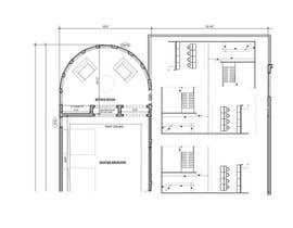 #68 untuk Redesign  the floor plan of master suite for a better flow oleh kingbagx