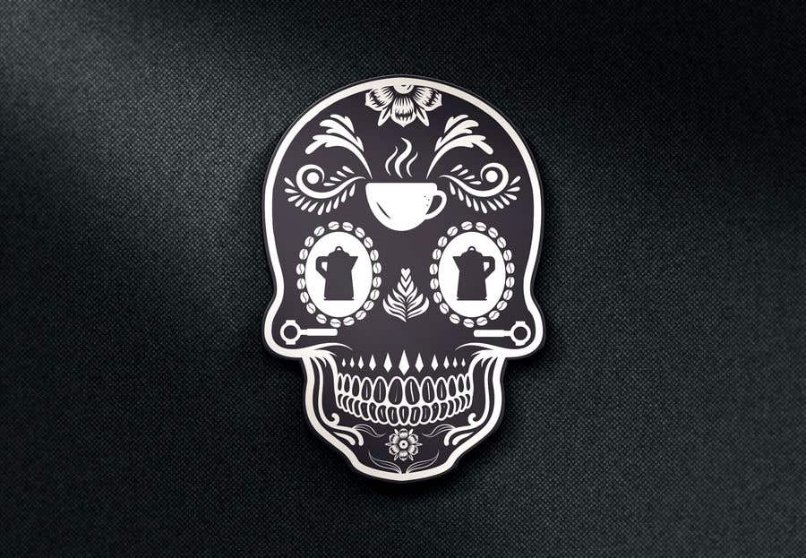 
                                                                                                            Konkurrenceindlæg #                                        33
                                     for                                         Design 2 new Logo's skull with coffee tools (mexican skull with coffee tools)
                                    