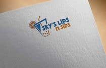 Graphic Design Kilpailutyö #33 kilpailuun Sky's Lips n Sips Logo