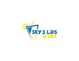 Nro 82 kilpailuun Sky&#039;s Lips n Sips Logo käyttäjältä asifkhanjrbd