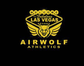 #37 para AirWolf Athletics Vegas logo de rli5903e7bdaf196