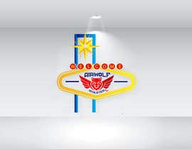 #54 para AirWolf Athletics Vegas logo de farhanali34538