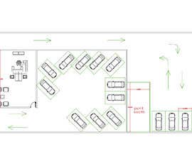 #15 for Car showroom/mechanics 3D CAD floorplan by ahmedamine5