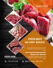 AfsanaNurBithi tarafından Flyer - Fresh Meat Delivery at Home için no 48