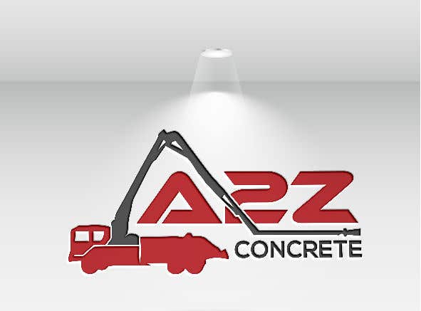 Penyertaan Peraduan #169 untuk                                                 Logo for A2Z Concrete
                                            