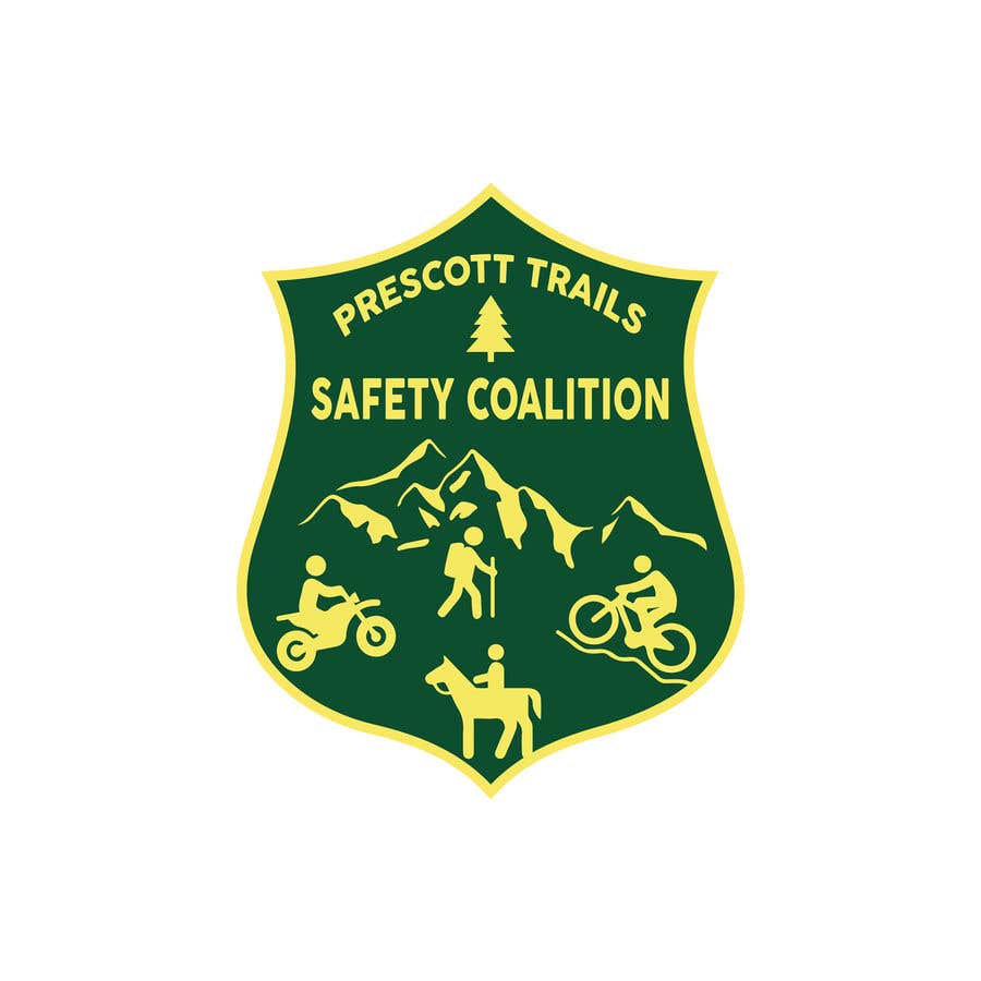 
                                                                                                                        Kilpailutyö #                                            336
                                         kilpailussa                                             Prescott Trail Safety Coalition - New Logo
                                        