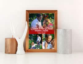 mhfahad88 tarafından Save the Date wedding photo magnet için no 65