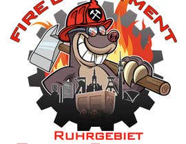 #8 for Firefighter T-Shirt and Patch by fingerburns