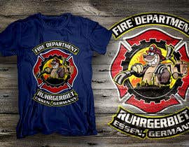 #14 para Firefighter T-Shirt and Patch por dsgrapiko