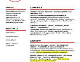 #2 for Needing a professionally done internship resume and internship request e-mail af AnnabellePark