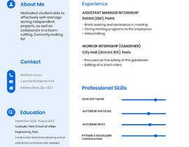 #8 for Needing a professionally done internship resume and internship request e-mail af sanzgrapher09