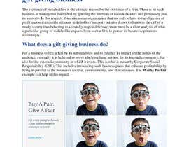#6 for Philanthropy, Giving and gift in business Articles af khizrapervez1