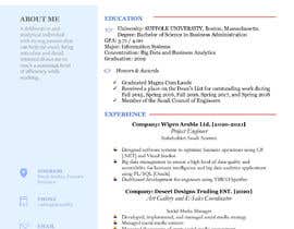 #37 cho Create an elegant CV/Resume for me bởi samyasas1999