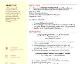 #38 cho Create an elegant CV/Resume for me bởi samyasas1999