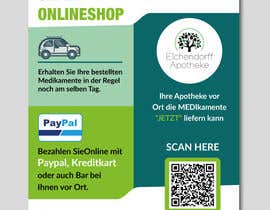 #44 cho Builda flyer for a pharmacy onlineshop with the option to pay by credit card or PayPal and have it delivered on the same day. bởi Jewelrana7542