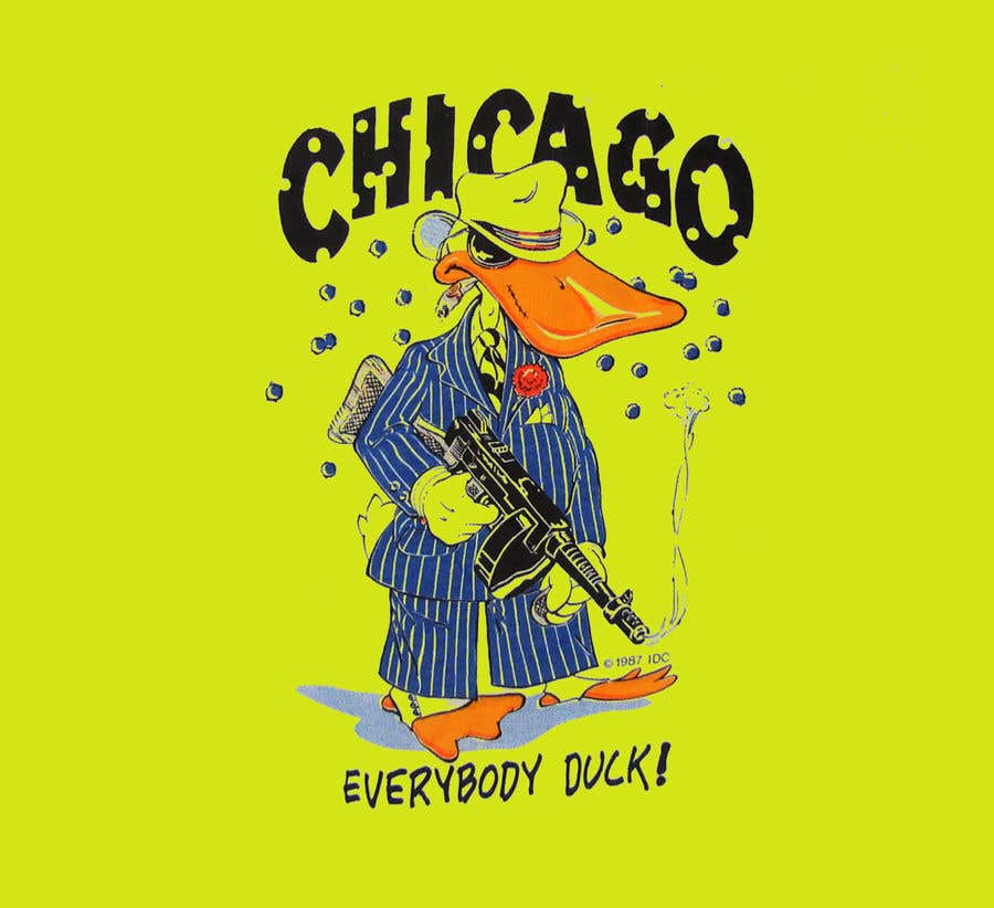 
                                                                                                            Proposition n°                                        70
                                     du concours                                         Please RE-DRAW the example “Chicago Gangster Duck” image using Adobe Illustrator or Photoshop.
                                    