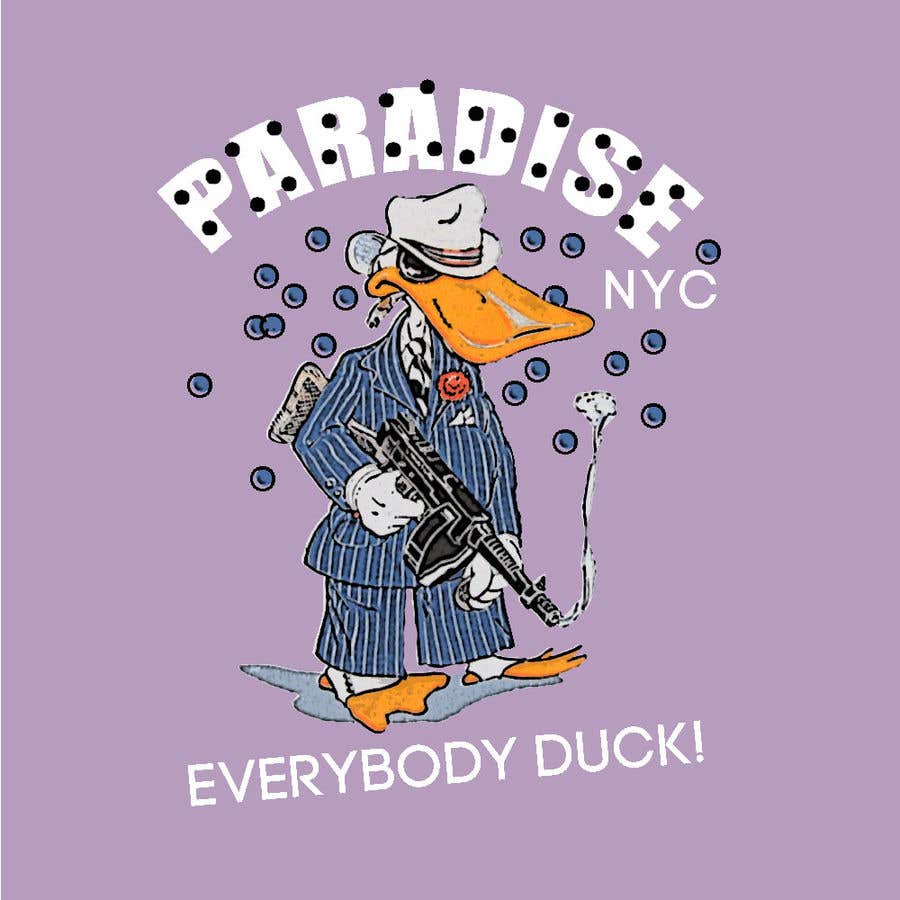
                                                                                                                        Proposition n°                                            76
                                         du concours                                             Please RE-DRAW the example “Chicago Gangster Duck” image using Adobe Illustrator or Photoshop.
                                        