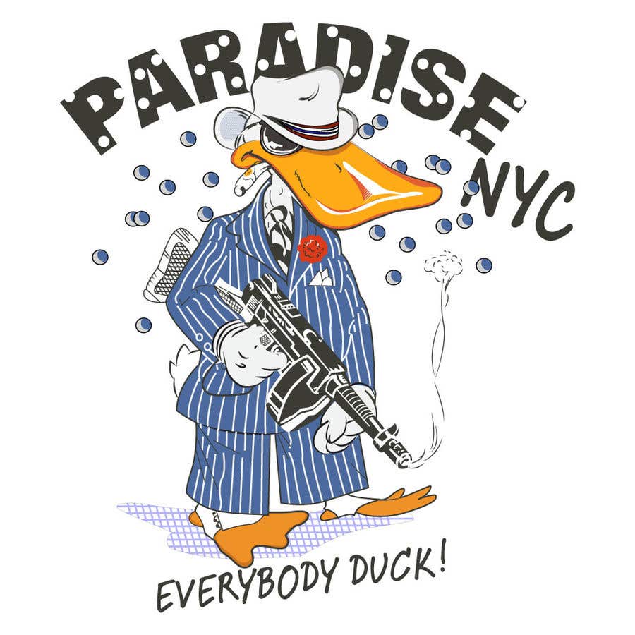 
                                                                                                            Proposition n°                                        65
                                     du concours                                         Please RE-DRAW the example “Chicago Gangster Duck” image using Adobe Illustrator or Photoshop.
                                    