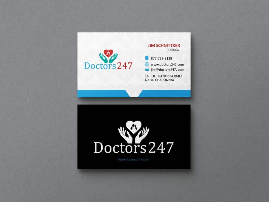 
                                                                                                                        Penyertaan Peraduan #                                            323
                                         untuk                                             Logo Design - Business Card Layout  -  Doctors247
                                        