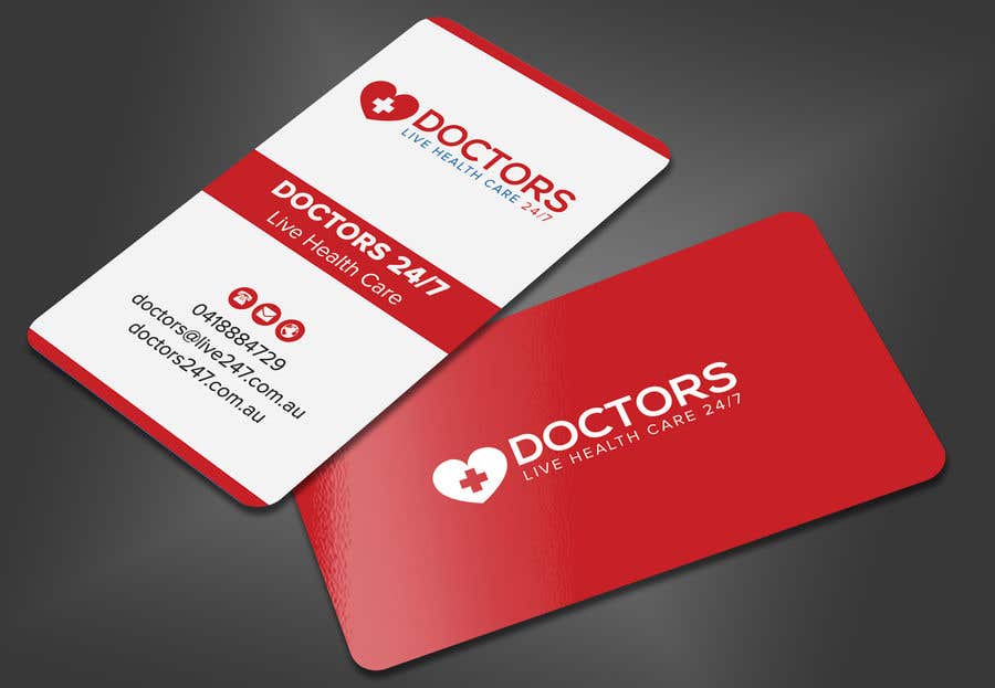 
                                                                                                                        Penyertaan Peraduan #                                            307
                                         untuk                                             Logo Design - Business Card Layout  -  Doctors247
                                        