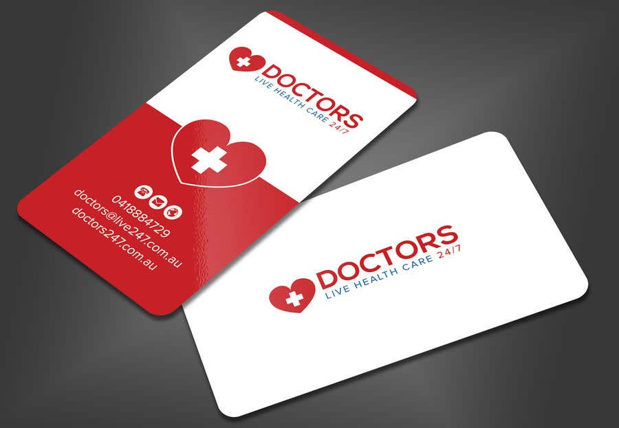 
                                                                                                            Penyertaan Peraduan #                                        308
                                     untuk                                         Logo Design - Business Card Layout  -  Doctors247
                                    