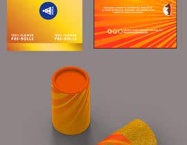 #2 para Paper Tube Packaging Design for Cannabis por AlbinaNova