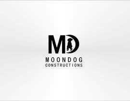 #91 for Design a Logo for MOONDOG CONSTRUCTIONS by lakhbirsaini20