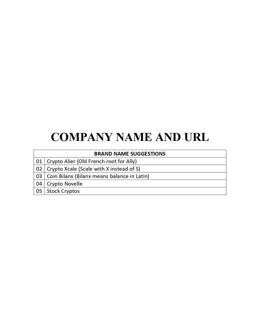 
                                                                                                                        Proposition n°                                            280
                                         du concours                                             Search for my company name +  url check
                                        