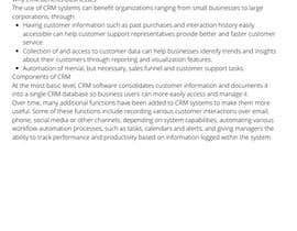 #6 для customer relation management for sales от tasali1033