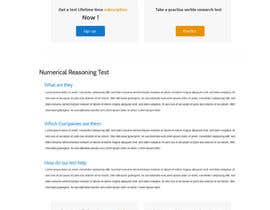 #5 untuk Design a Website Mockup for Practice IQ Test Business oleh SadunKodagoda