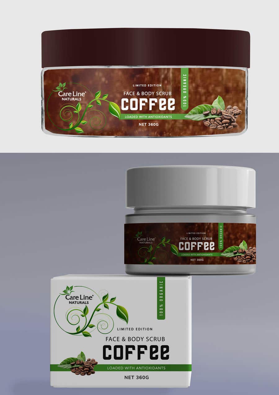 
                                                                                                                        Конкурсная заявка №                                            202
                                         для                                             natural Coffee Scrub Label design
                                        