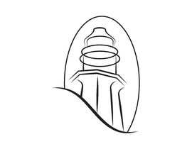 #97 for Turning existing Lighthouse Logo into Line Art af sohelraj