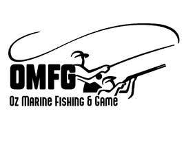 NikoPhotoshop tarafından fishing tackle company logo  OMFG Oz Marine Fishing &amp; Game için no 6