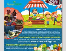Jewelrana7542 tarafından Children&#039;s Farmers Market Flyer için no 109