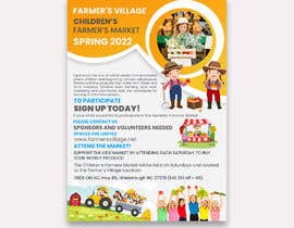 riponsumo tarafından Children&#039;s Farmers Market Flyer için no 47