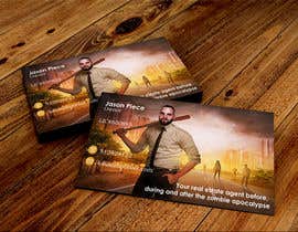 #22 for funny business card about zombies or aliens mixed with real estate? af Azlanmalik1