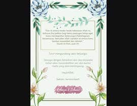 #57 untuk Motion Wedding Card oleh nuralyakamarina