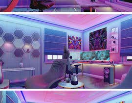 #90 cho Gaming/office room design bởi Nikesh0022