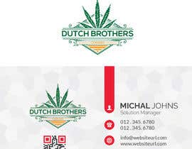 #352 untuk Create a Business Logo preferably vector for CBD Hemp Buisness called Dutch Brothers Cannabis oleh riad99mahmud
