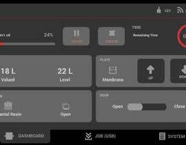 Nro 12 kilpailuun GUI screen and buttons for 3D printer käyttäjältä aliwafaafif