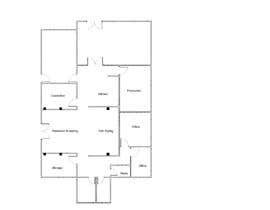 #24 untuk Need A Creative Floor Plan for our New Studio/ Office oleh Sheriff81