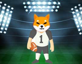 #23 for build me a football shiba inu character by ARIFULBD29