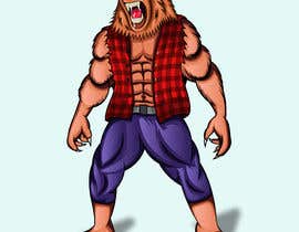#80 for Illustration of a muscle Bear af shorifirfan