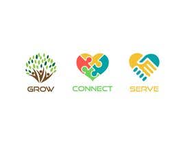 #116 for Symbols for connect, grow, and serve af abctamannaejann2