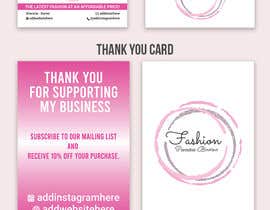 #96 for Business Card (2x3.5)&amp; Thank You card design (6x4) af shohelhasan01