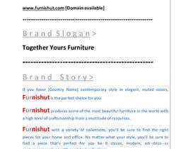 #157 for Brand Name &amp; Slogan for furniture at International market by sudip19921